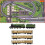 Hornby HORNBY Digital Train Set HL2 Jadlam Layout 8x4ft Board 1