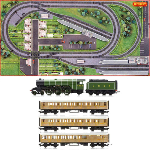 Hornby HORNBY Digital Train Set HL2 Jadlam Layout 8x4ft Board