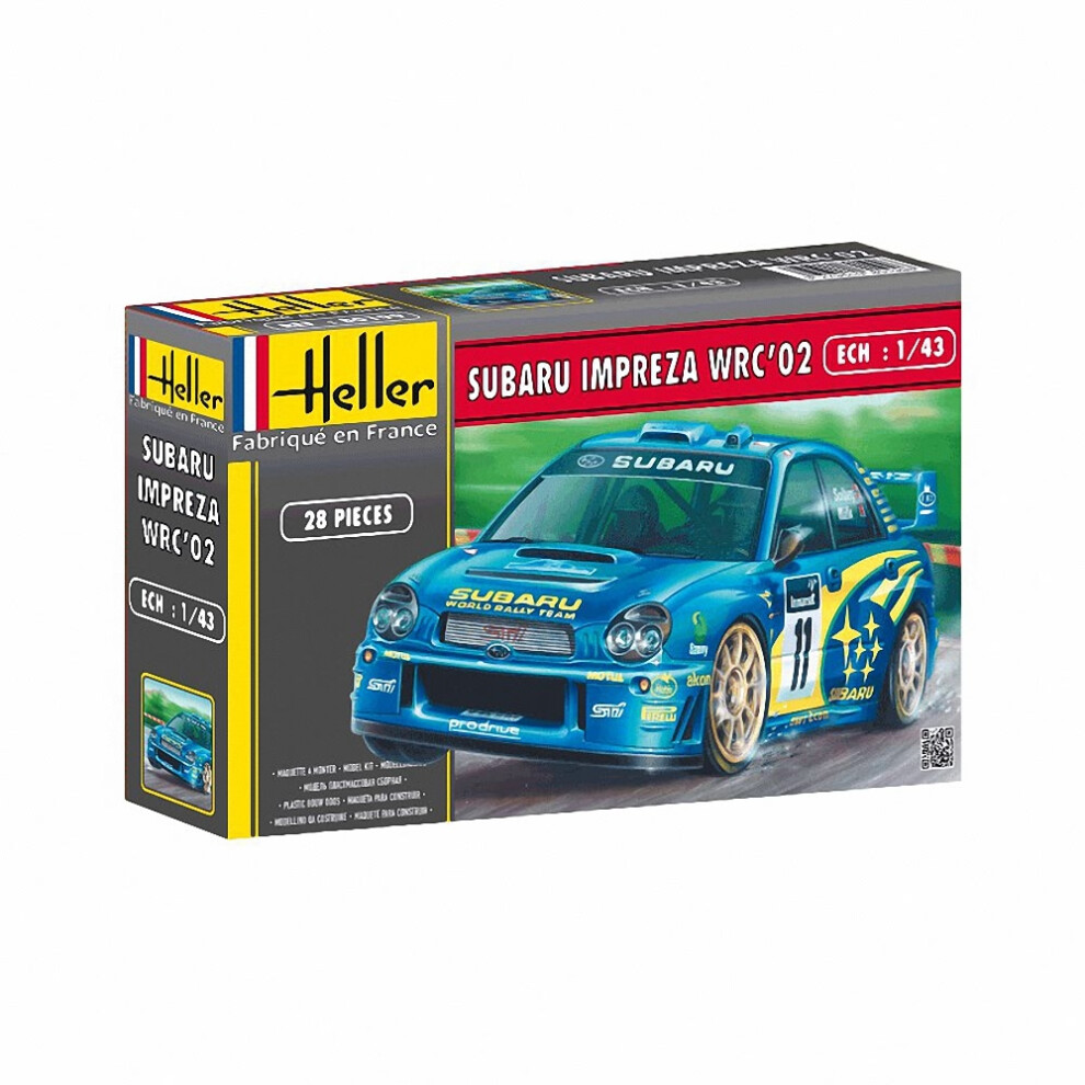 HEL80199 - Heller 1:43 - Subaru Imprezza WRC 02