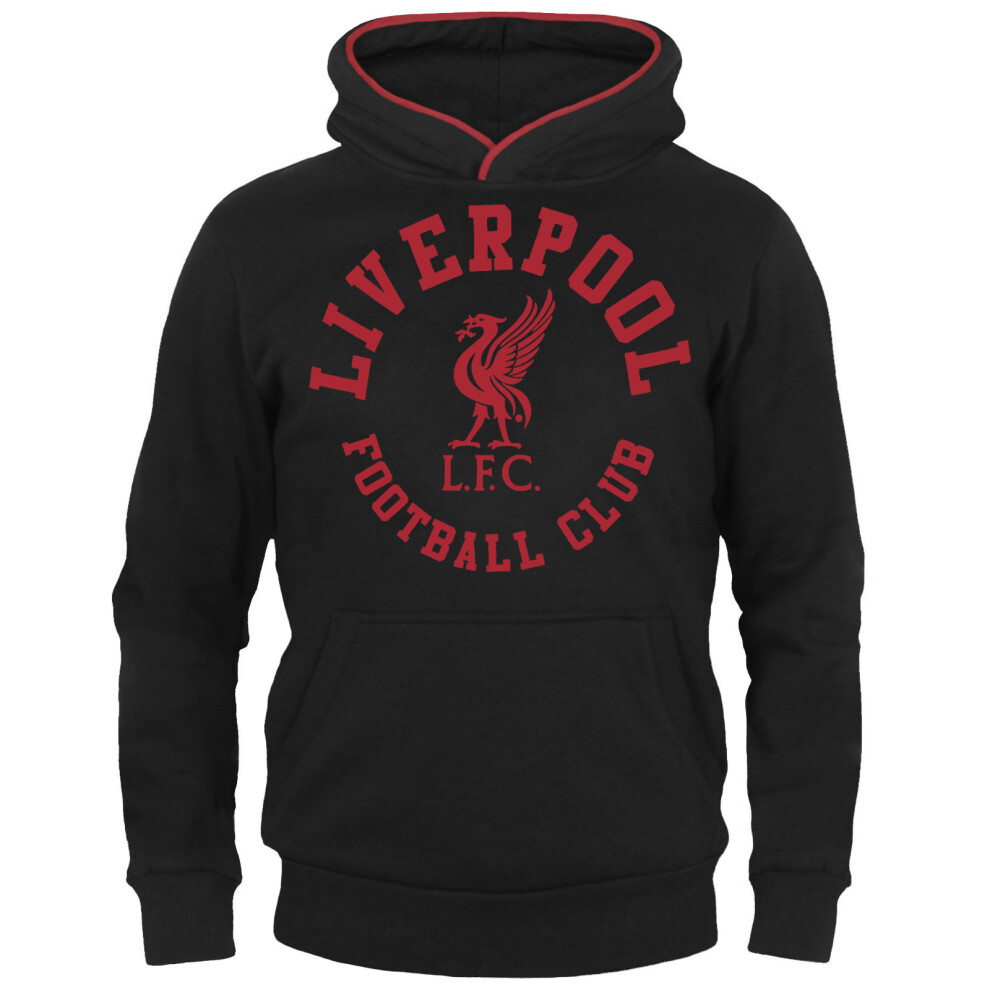 Liverpool FC Boys Hoody Fleece Graphic Kids OFFICIAL Football Gift