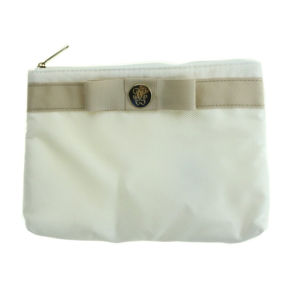 Guerlain Women's White Cosmetic Bag New