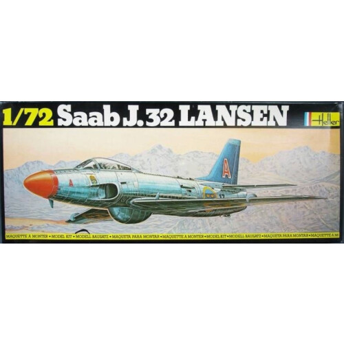 HEL80343 - Heller 1:72  - SAAB 32 Lansen