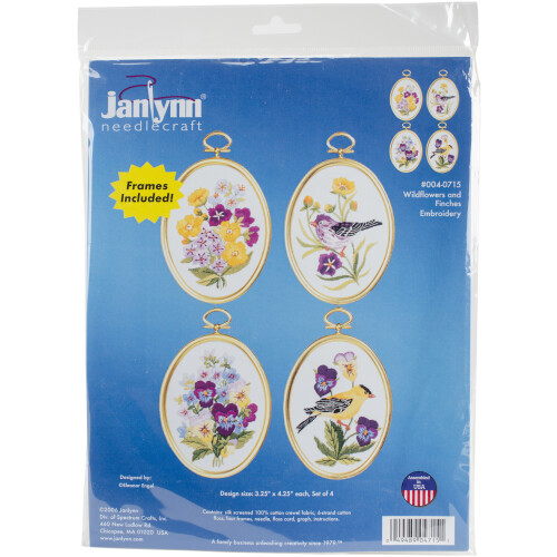Janlynn Haftery Zestaw 3.25 """" x4,25 """"