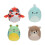 Squishmallows Squishville 2" Pond Squad 4 Pack 3