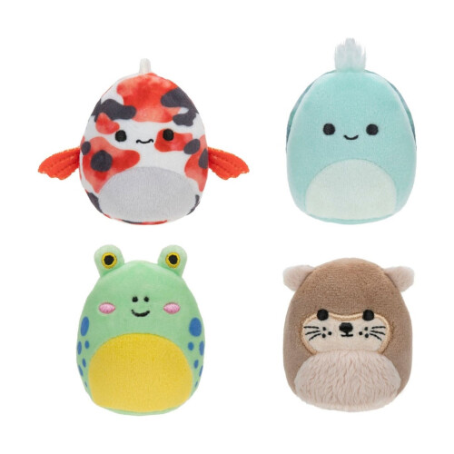 Squishmallows Squishville 2" Pond Squad 4 Pack 2