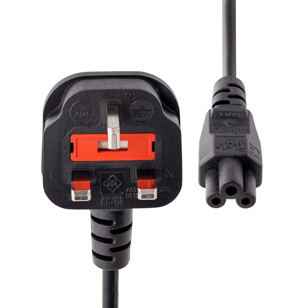 POWER CABLE/CORD UK 3PIN/C5