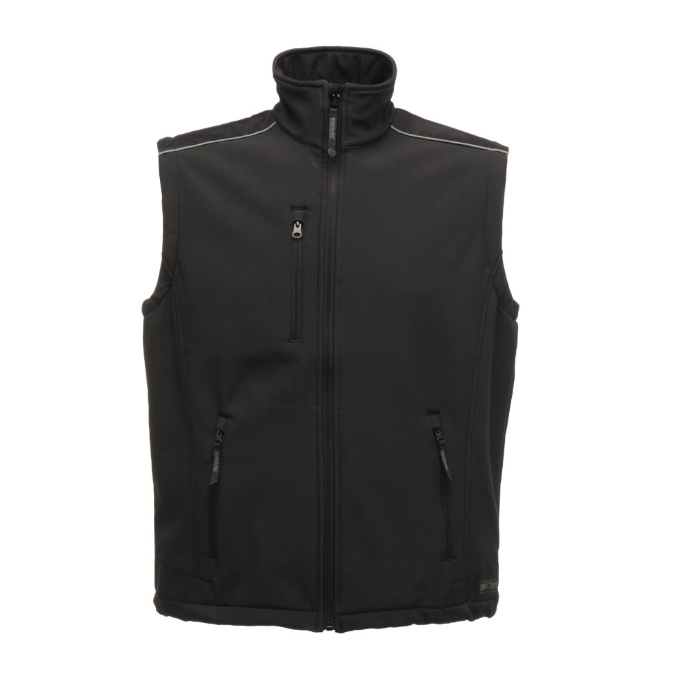 (3XL, Black) Regatta Great Outdoors Mens Sandstorm Sleeveless Zip Up Bodywarmer