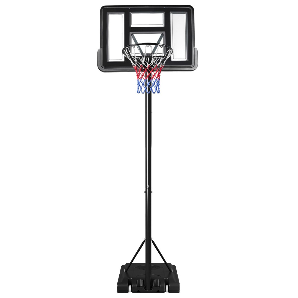 Portable 10ft Basketball Set with Wheels Adjustable height