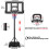 Dripex Portable 10ft Basketball Hoop Adjustable height 4