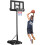 Dripex Portable 10ft Basketball Hoop Adjustable height 5