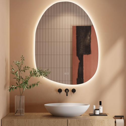 Dripex (900*680 MM) LED Bathroom Mirror with Lights