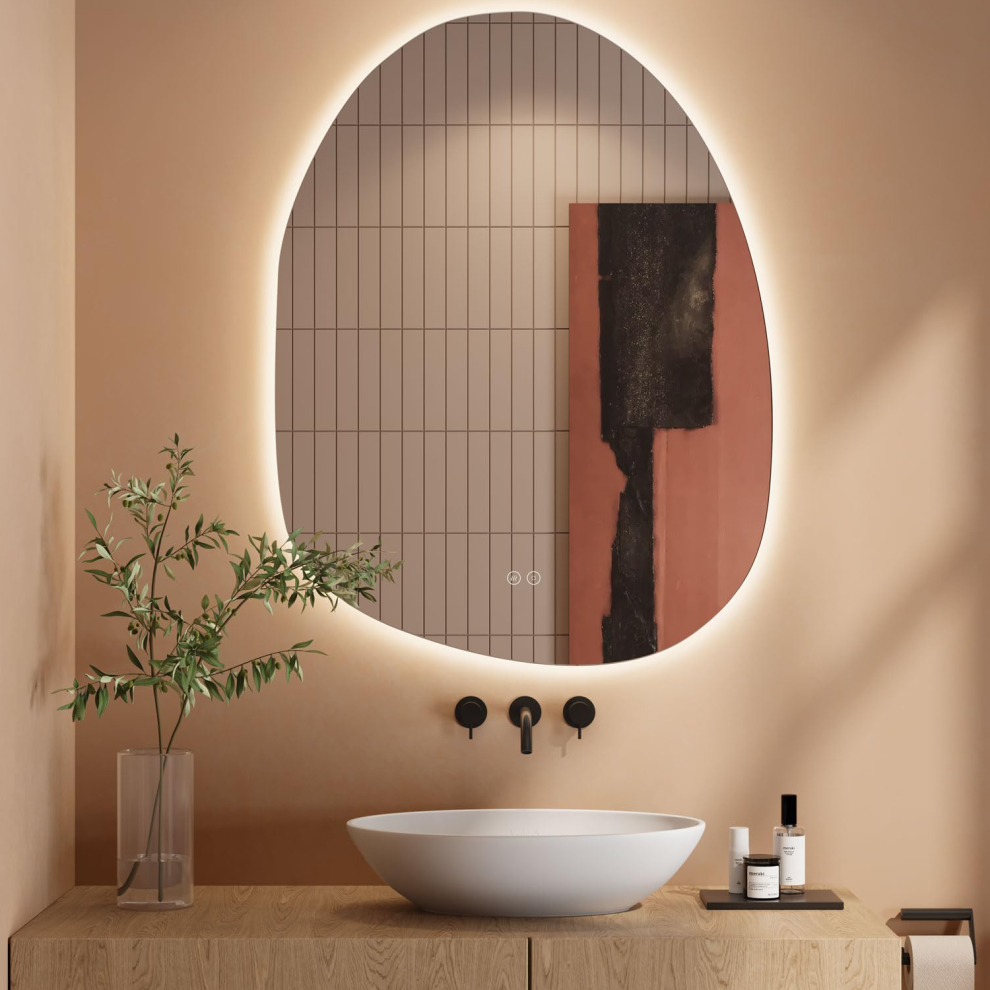 (900*680 MM) LED Bathroom Mirror with Lights