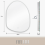 Dripex (900*680 MM) LED Bathroom Mirror with Lights 7