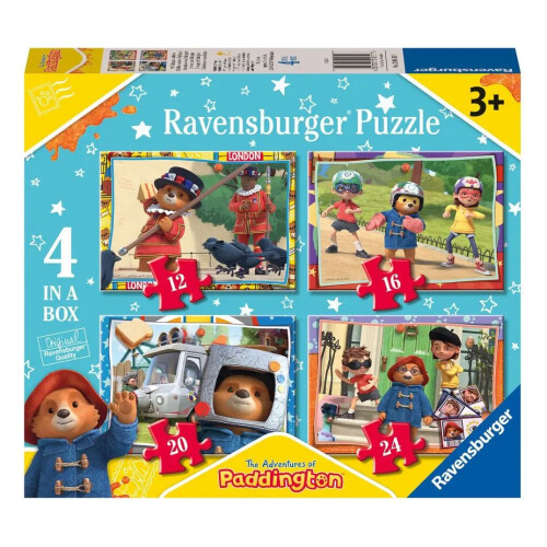 Ravensburger Paddington Bear 4 in a Box Jigsaw Puzzle