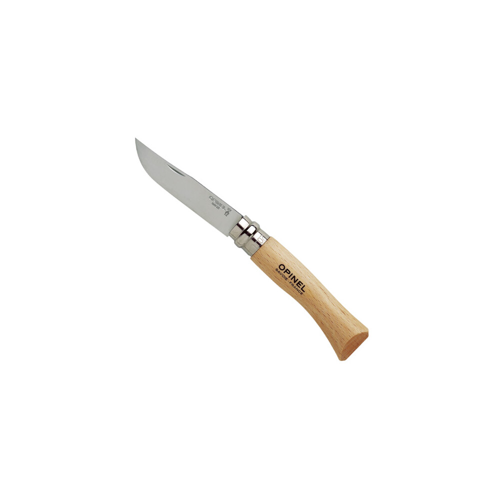 OPINEL No 7 locking knife 8cm stainless steel blade