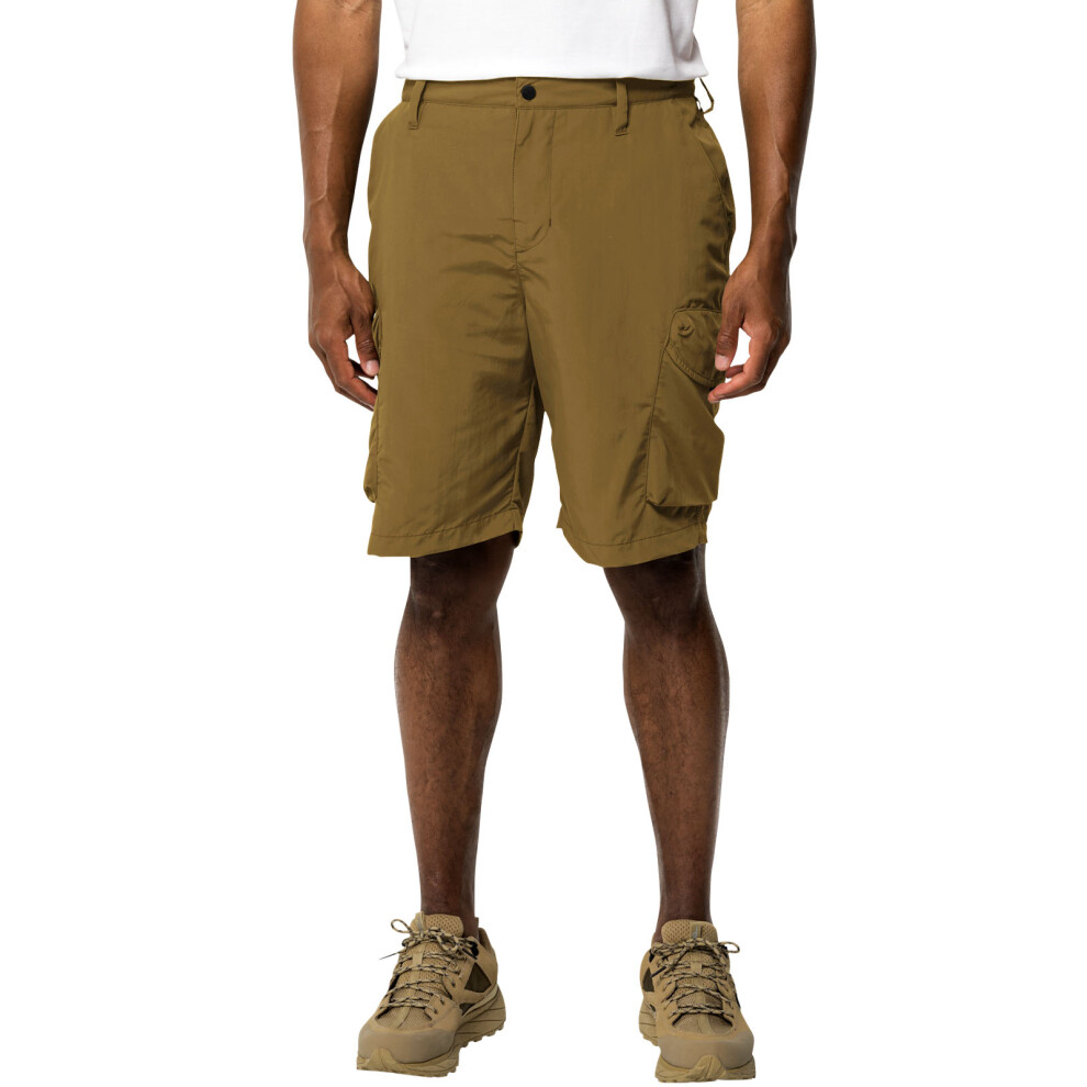 Jack Wolfskin (S, Duneland) Mens Kalahari Outdoor Walking Hiking Cargo Pants Shorts Not,Specified