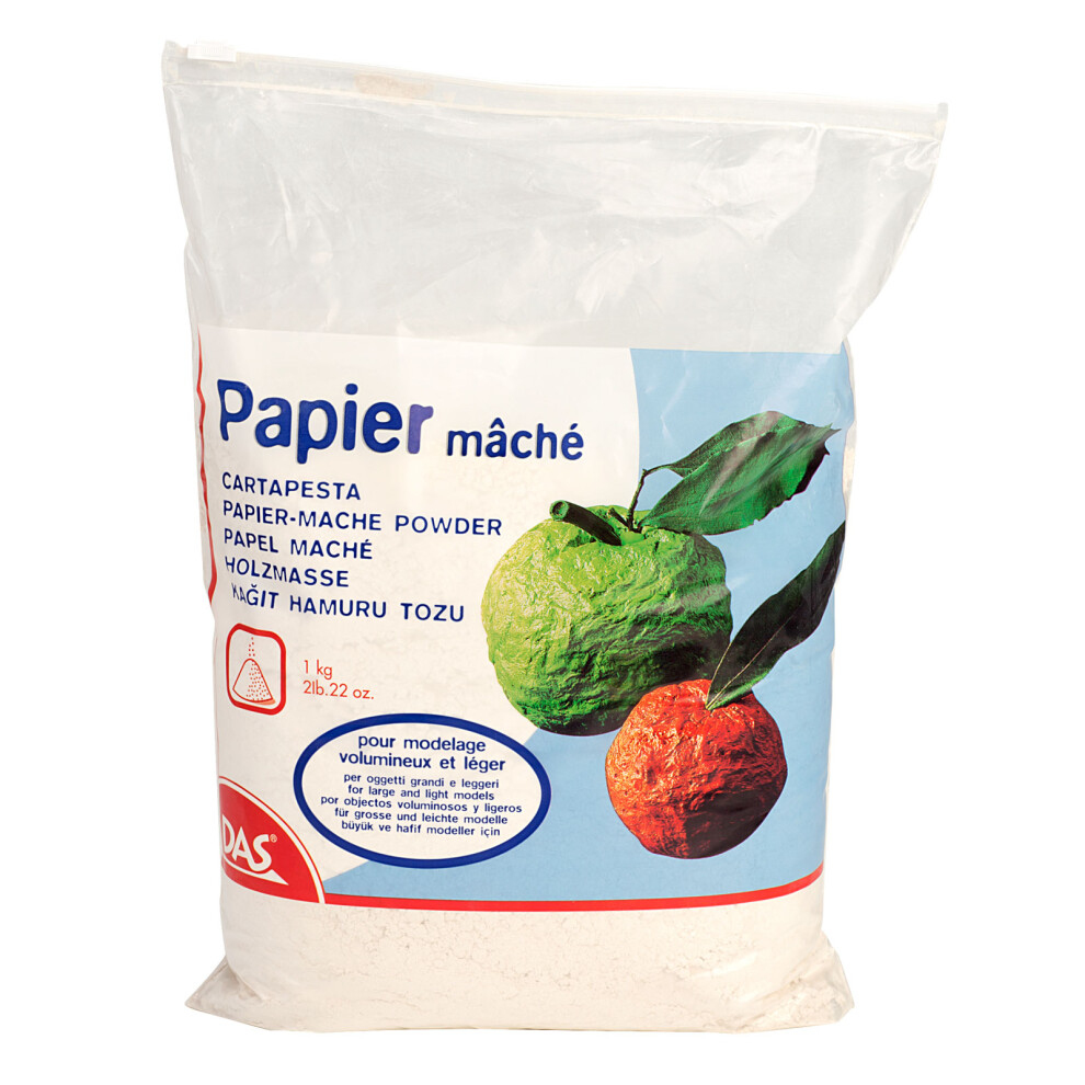 DAS 686000 Powdered Cellulose Papier Mache Powder 1kg