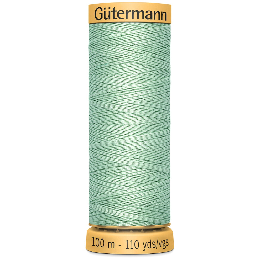 Gutermann Natural Cotton Thread 110yd-Light Mint Green 103C-7920