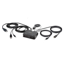 2-PORT COMPACT 4K KVM SWITCH