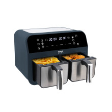 Sensio Home Dual Basket Zone Large 8L Air Fryer 8 in 1 with Smart Sync