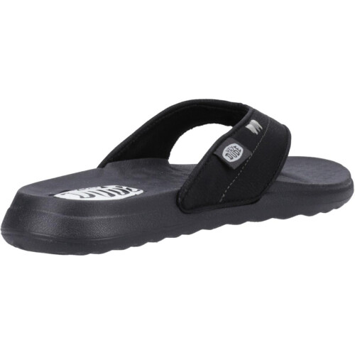 HEYDUDE Christi Flip Classic Sandal Black 1