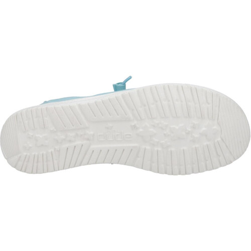 HEYDUDE Wendy Canvas Shoe Turquoise 2