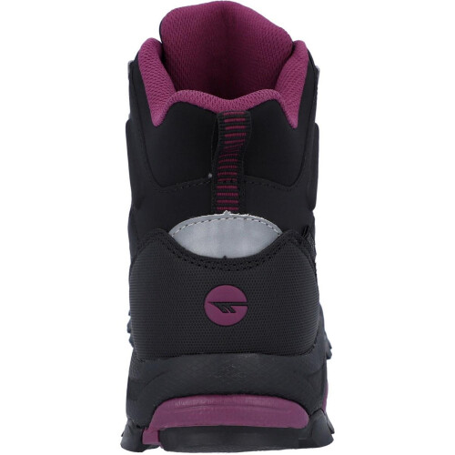 Princeton Tec Hi-Tec Jackdaw Mid Waterproof Boot Black/Burgundy 1