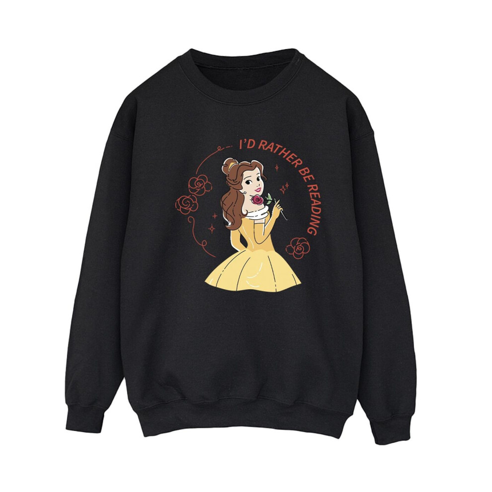 Beauty And The Beast I´d Rather Be Reading Sweatshirt