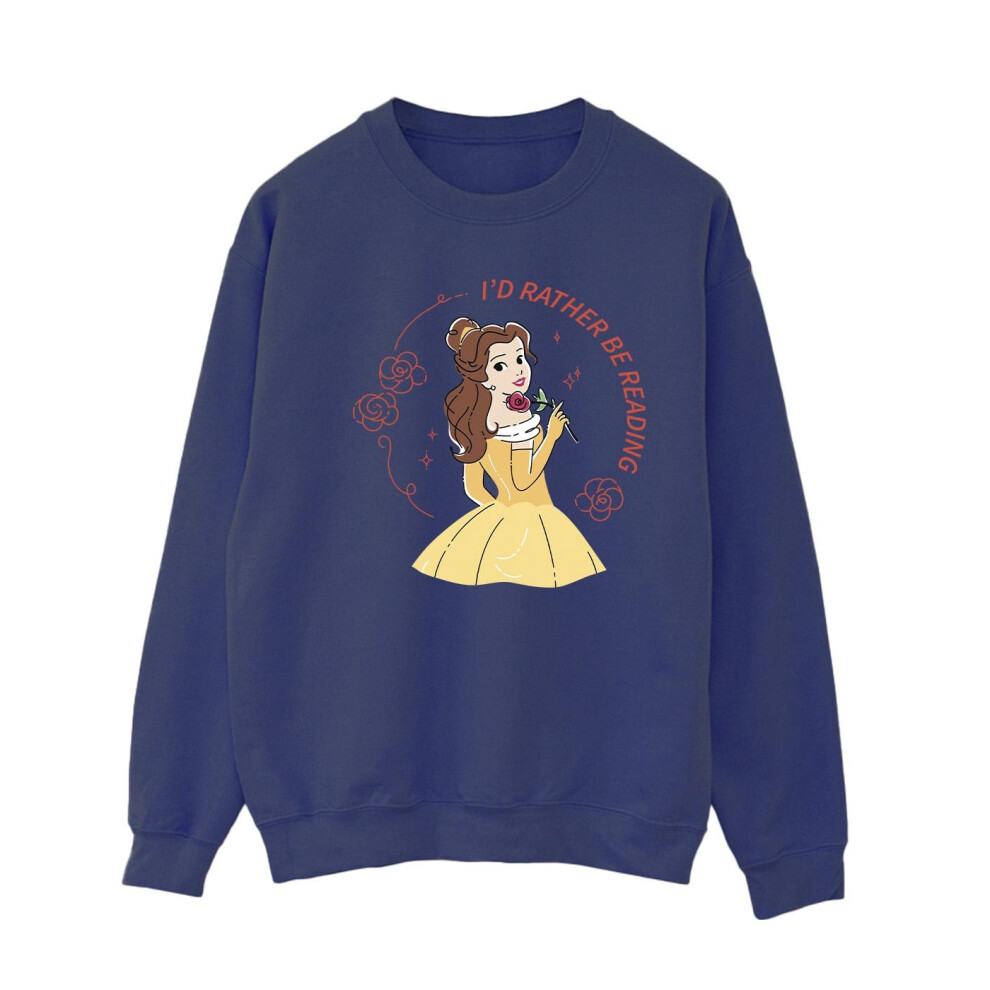 Beauty And The Beast I´d Rather Be Reading Sweatshirt