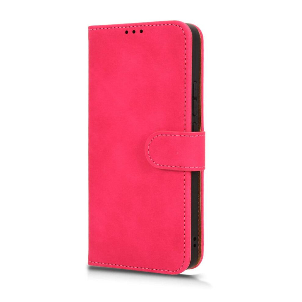 (Red) Case For Xiaomi Mi Note 13 4G Full Protection Card Insertion Leather Folio Flip Case Protective Cover With Card Holder Kickstand Red 764762576066