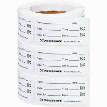 250pcs 2.5x5.0cm Removable Self-adhesive Sticker Marked Label For Kitchen Food Storage Daily Packaging Supplies