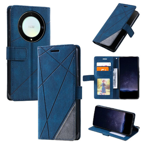 Case For Honor Magic 5 Lite Shockproof Card Holder Kickstand PU Leather Magnetic Wallet Flip Folio