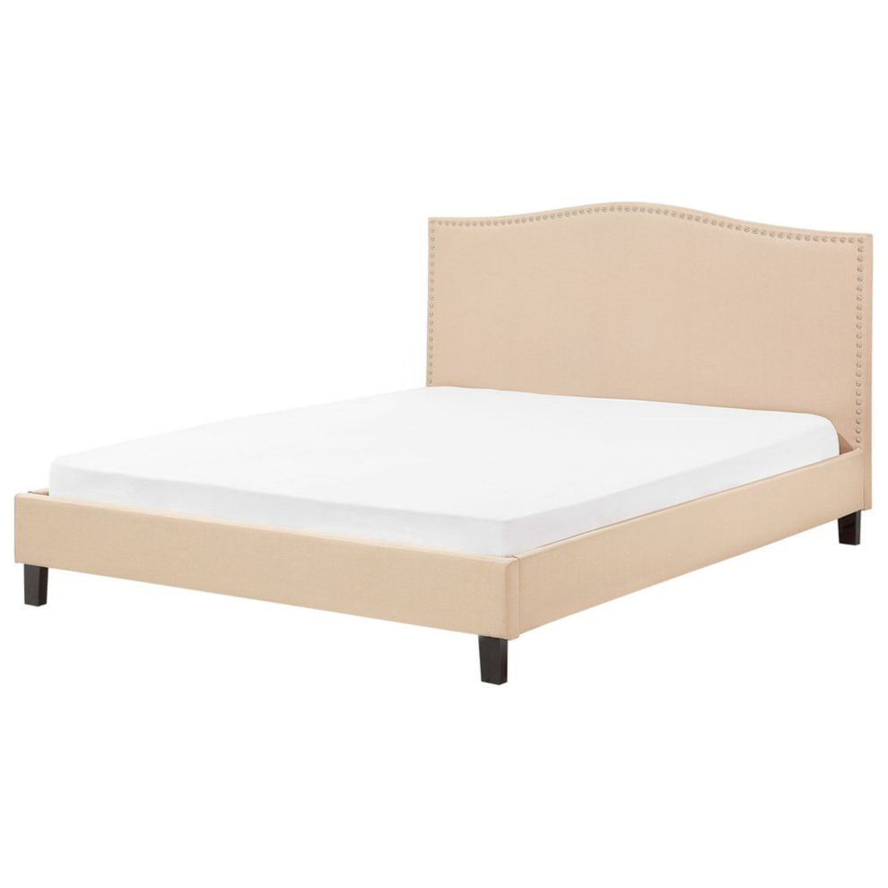 Bed Fabric MONTPELLIER 180 x 200 cm (EU Super King) Beige