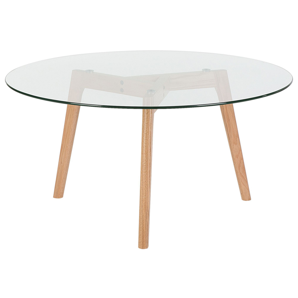 Coffee Table MINNESOTA Glass Transparent