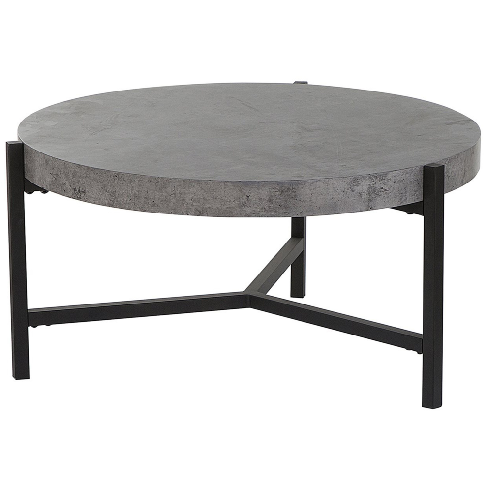 Coffee Table BONITA Grey Concrete Effect