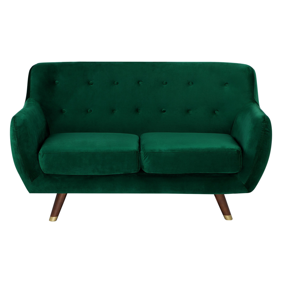 Sofa BODO Velvet Emerald Green 2 Seater