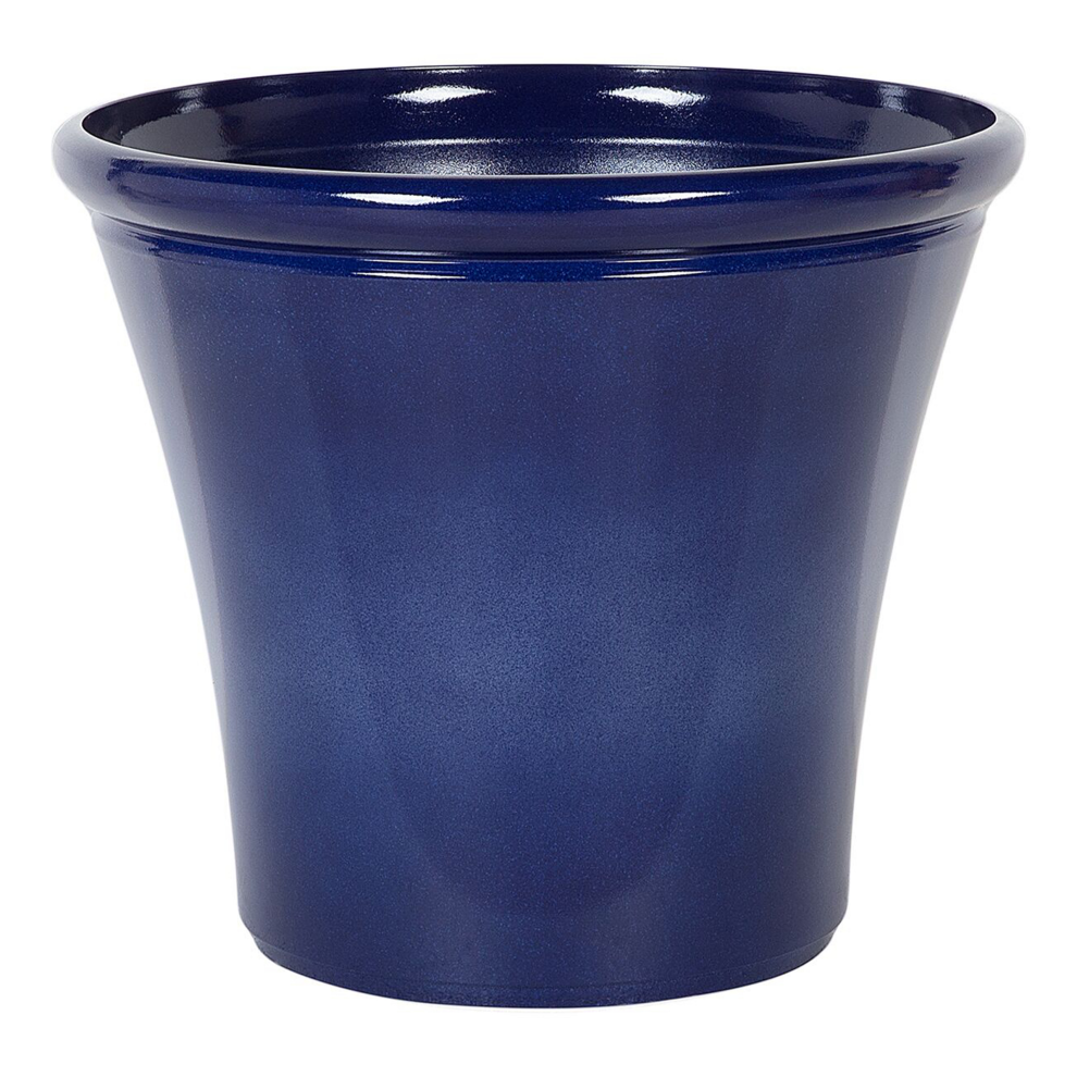 Plant Pot KOKKINO Stone 46 cm Navy Blue