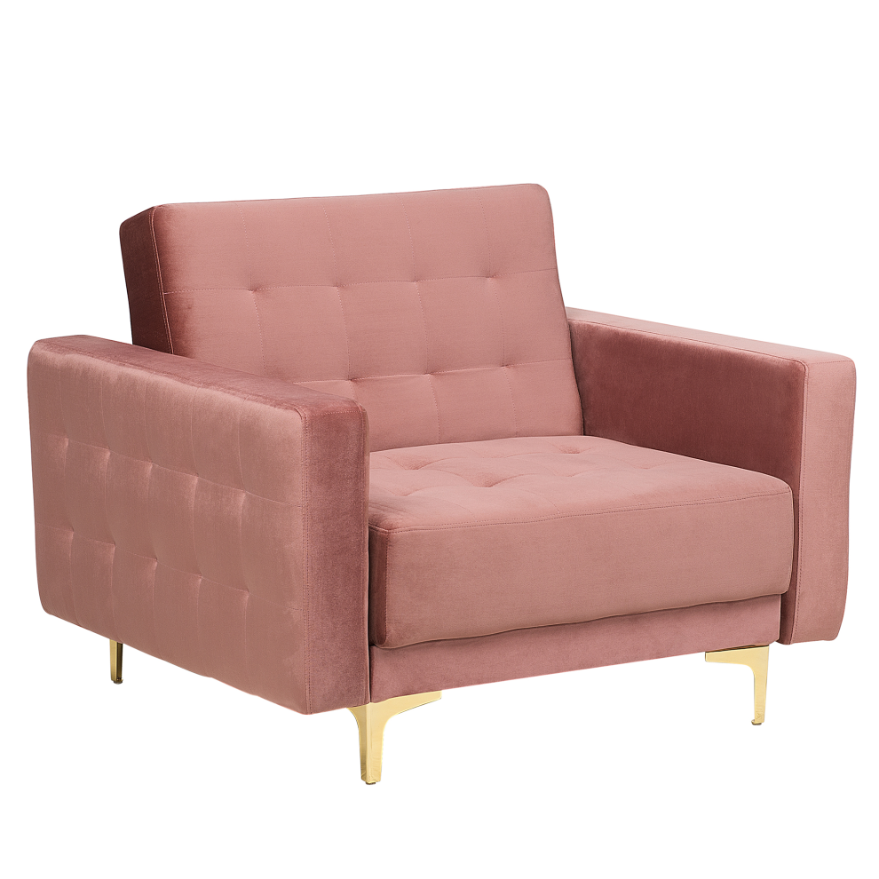Armchair ABERDEEN Velvet Pink