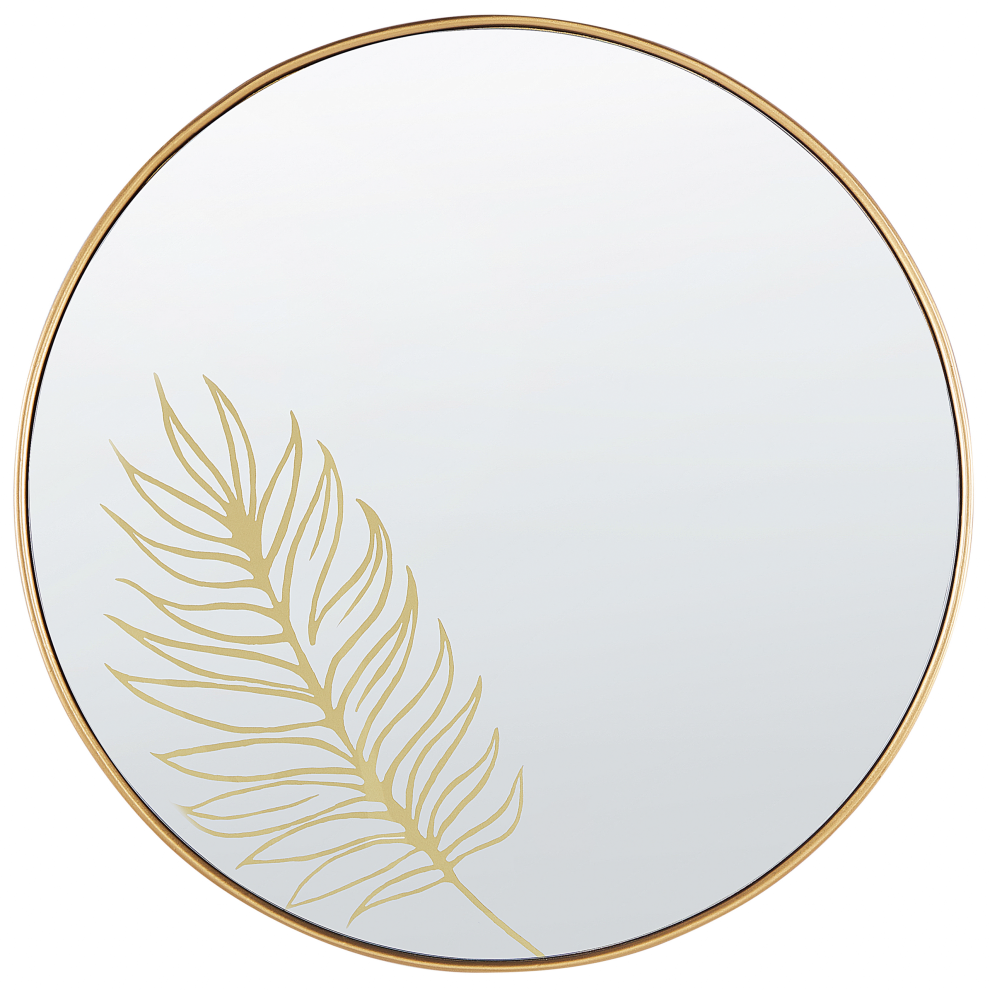 Wall Mirror SAUVIE 57 cm 57 cm Gold