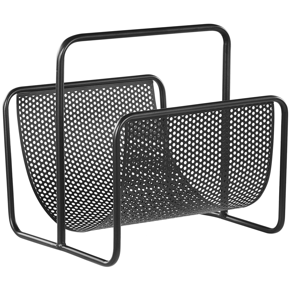 Magazine Rack BELA Metal Black