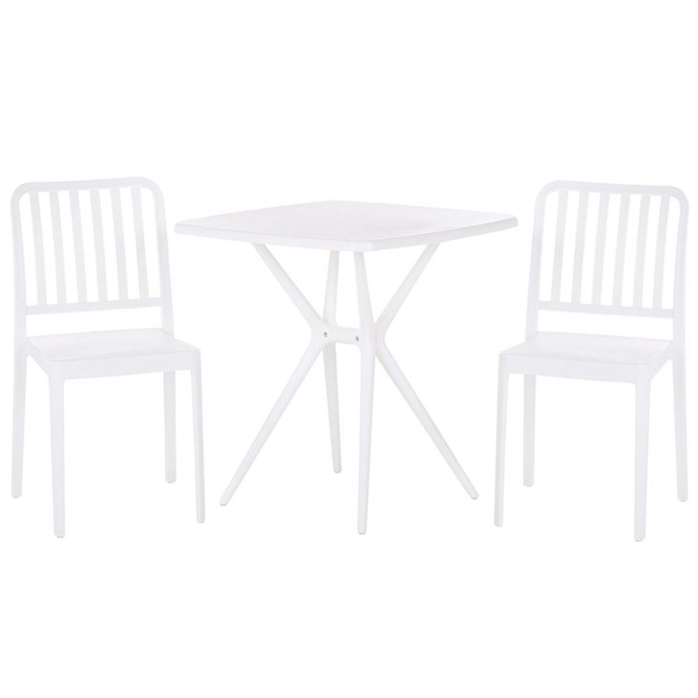 Bistro Set SERSALE White