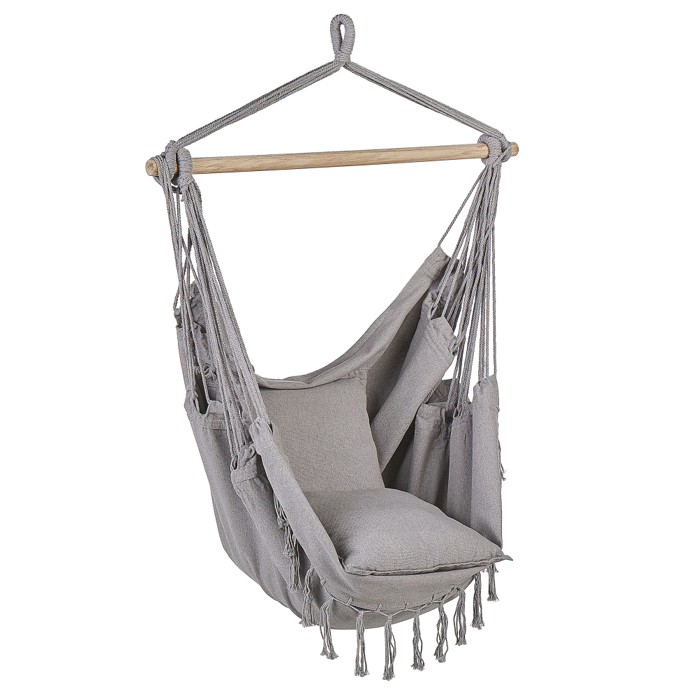 Hanging Chair BONEA Cotton Light Grey