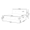 Beliani Bed Fabric RENNES 180 x 200 cm (EU Super King) Light Grey 3