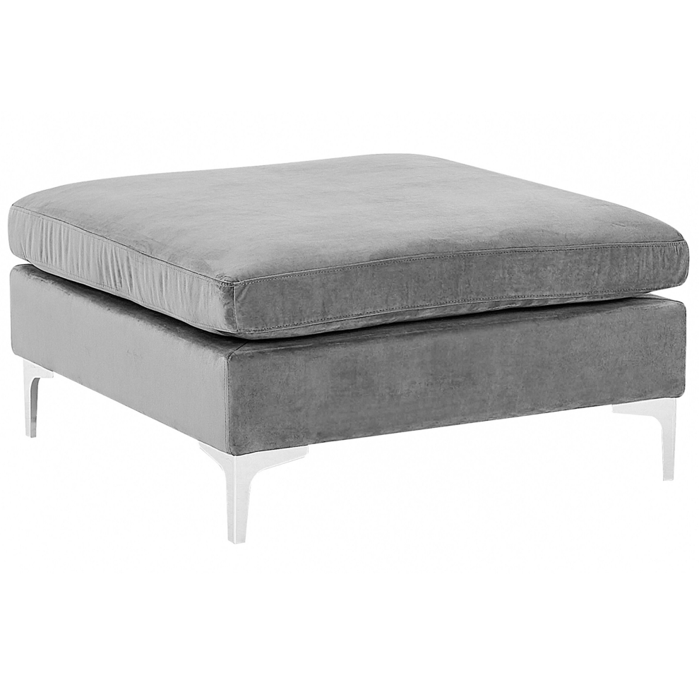 Ottoman EVJA Velvet Grey