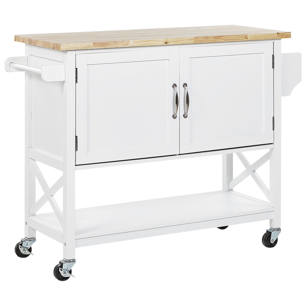 Kitchen Trolley MELE White