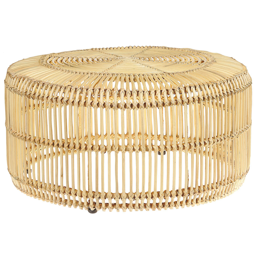 Rattan Coffee Table Natural LIMNI