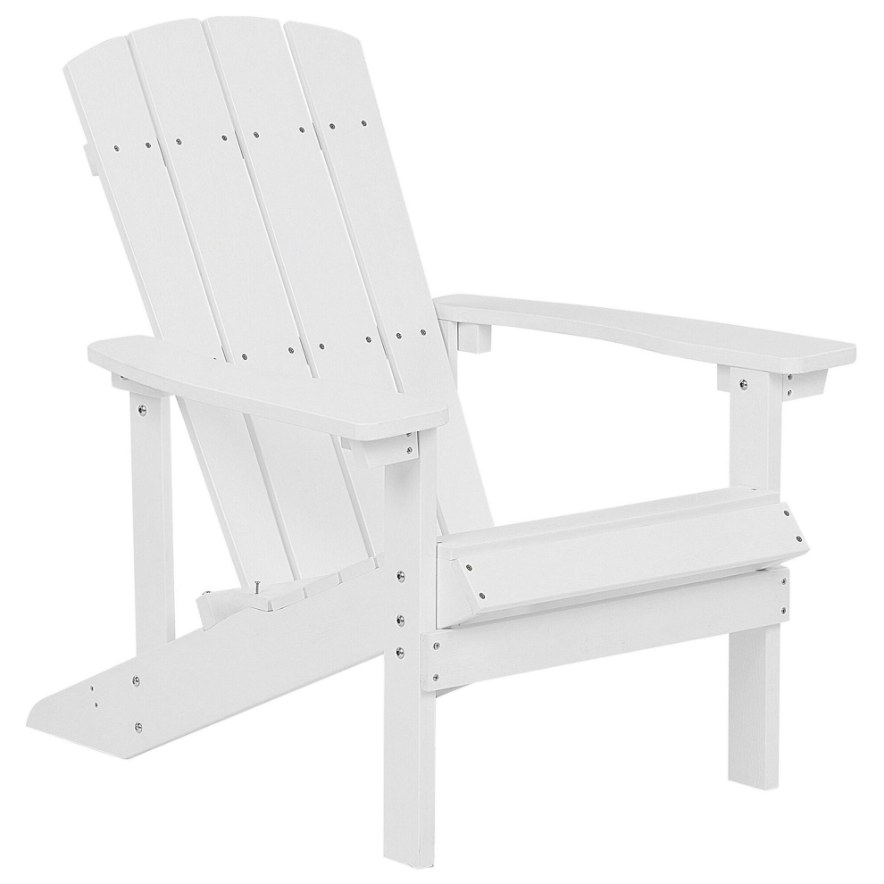 Garden Chair ADIRONDACK White