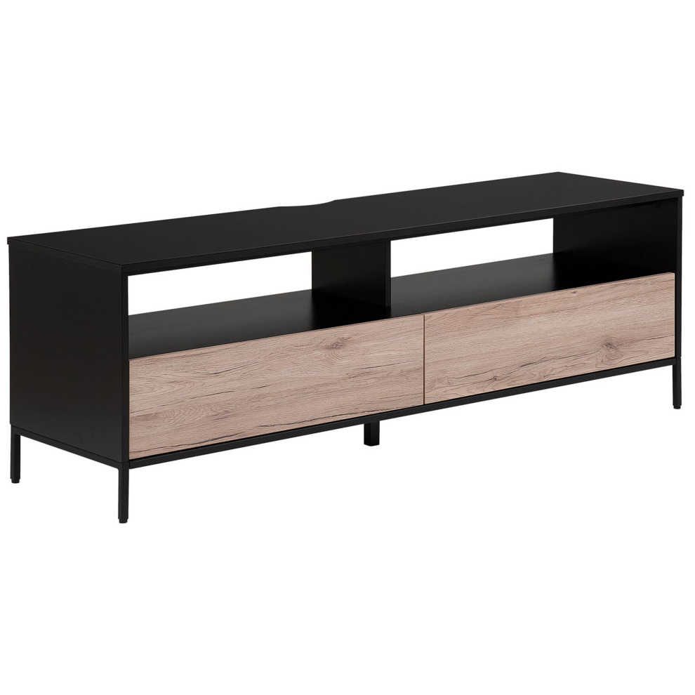 TV Stand SYDNEY Brown/ Black