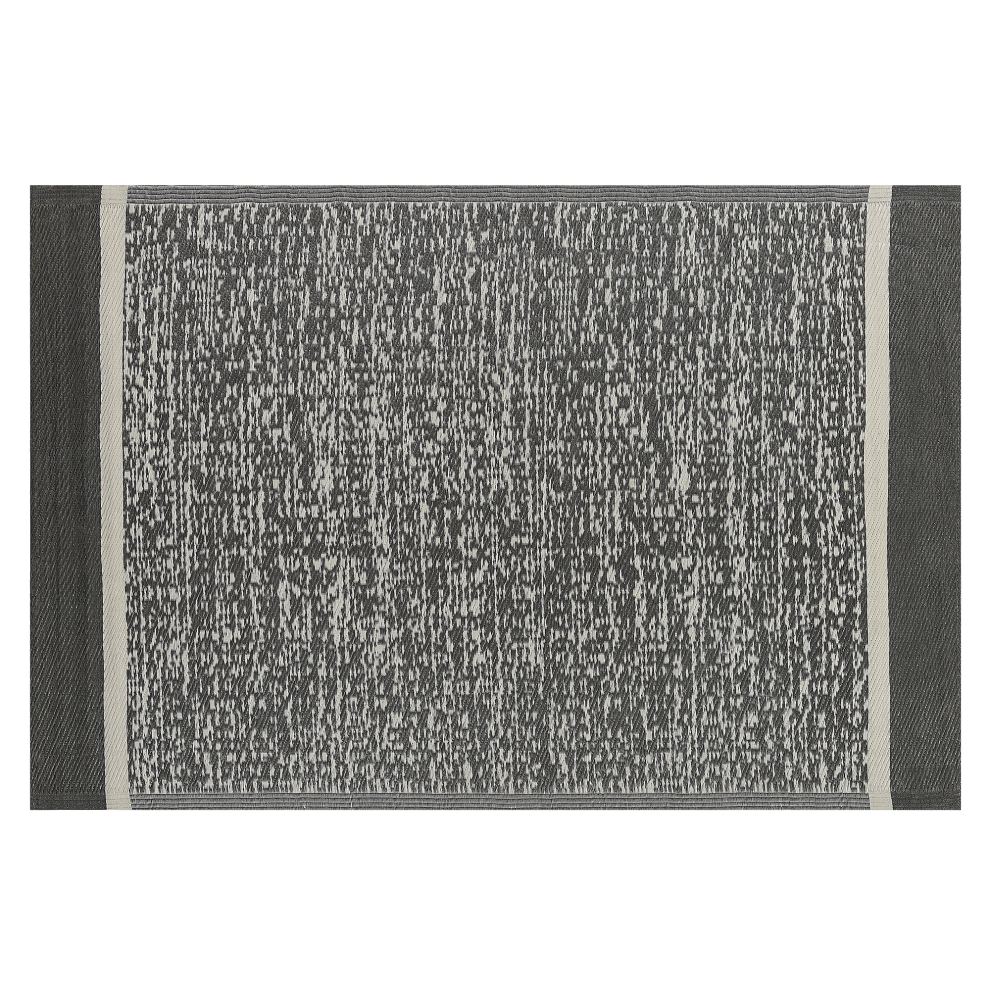 Outdoor Rug BALLARI Black 120 x 180 cm