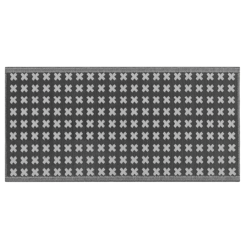 Outdoor Rug ROHTAK 90 x 180 cm Black
